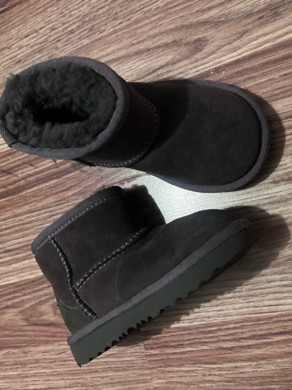 UGG Kids Short Shearling Boots